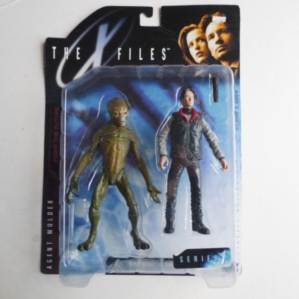 1998 The X Files Agent Mulder & Alien figures - Picture 2 of 5